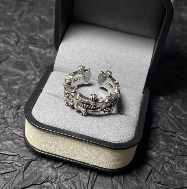 BUDGET Adjustable Chrome Hearts Rings – LOWKEYDRIPPED