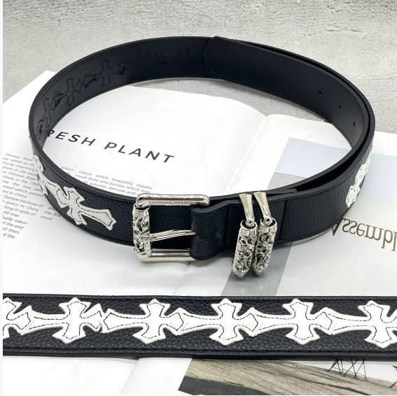 Chrome Hearts Embroidered Belt Collection – LOWKEYDRIPPED