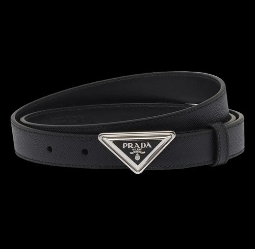 Prada Saffiano Belt – LOWKEYDRIPPED