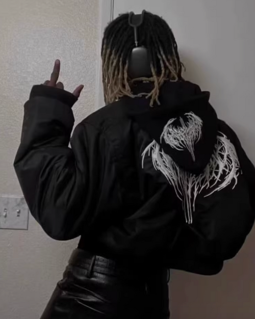 Playboi Carti Narcissist CROPPED/LONG Bomber Jacket – LOWKEYDRIPPED
