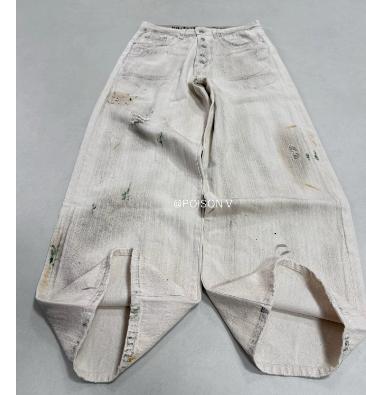 NoFaithStudios Dirty Beige Denim