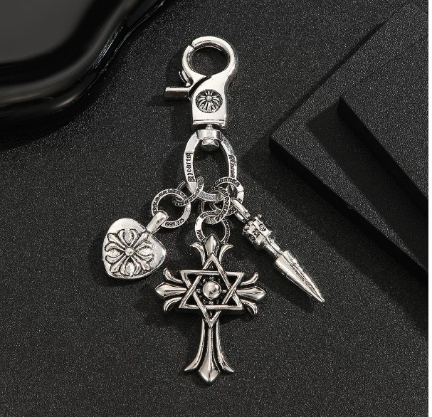 BUDGET Chrome Hearts Keychain