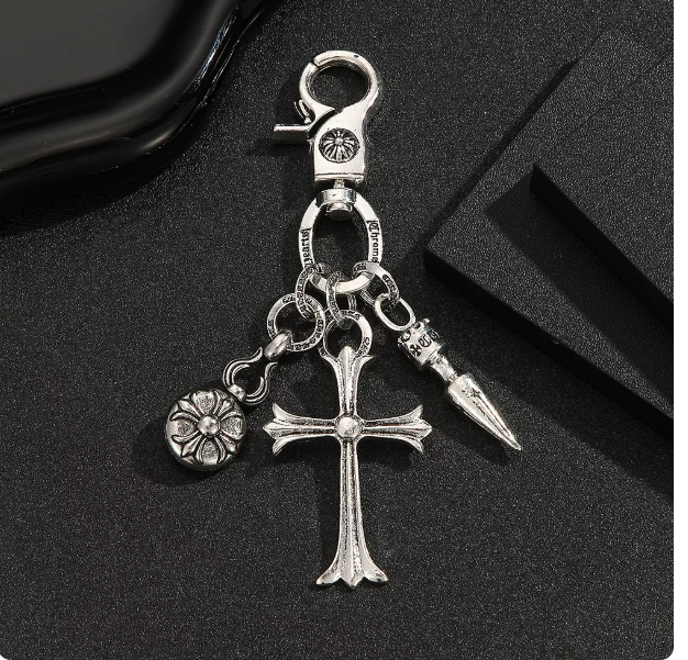 BUDGET Chrome Hearts Keychain