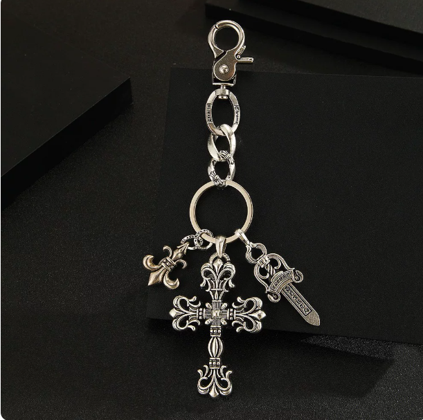 BUDGET Chrome Hearts Keychain