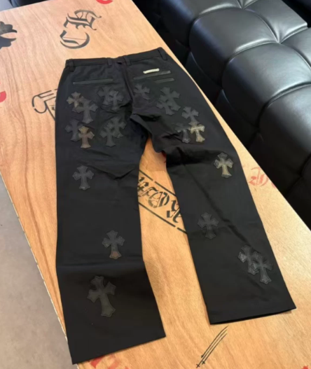 Chrome Hearts Patchwork Black Denim