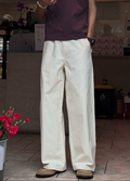 White Baggy Denim