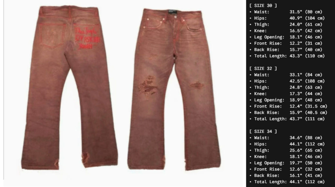 ERD Bootcut Denim