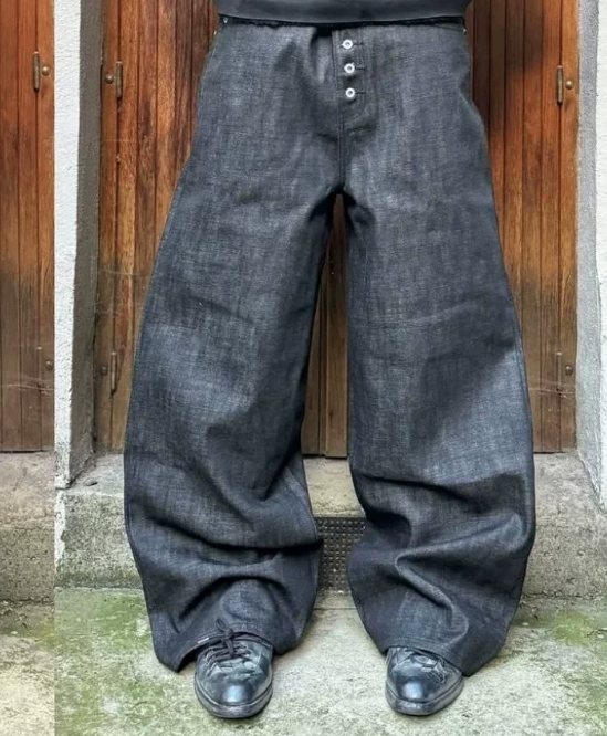 Nofaithstudios Raw Denim Balloon Pants